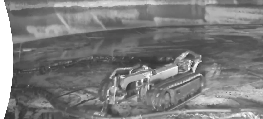 Limpieza robotizada de tanques de petróleo - Afrecor